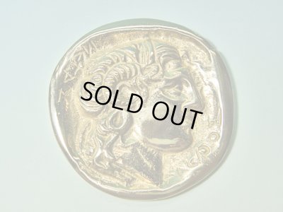 画像1: 【ＳＯＬＤ　ＯＵＴ　ありがとうございました！】（ギリシャ雑貨）アレキサンダー大王のペーパーウェイト（ぶんちん）壁飾り