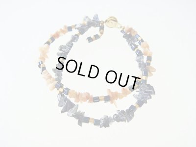 画像1: 【ＳＯＬＤ　ＯＵＴ　ありがとうございました！】（ギリシャ）アイオライト・カーネリアンブレスレット