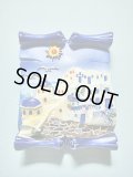 【ＳＯＬＤ　ＯＵＴ　ありがとうございました！】【お客様の声あり♪】【アウトレット　店主の気持ち♪付き】（ギリシャ雑貨）サントリーニ島の風景・マグネット付き立体画【ハンドペイント♪】