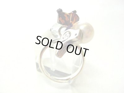 画像1: 【ＳＯＬＤ　ＯＵＴ　ありがとうございました！】【定価３９００円】（ギリシャ）水晶とパールのリング