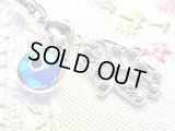 【ＳＯＬＤ　ＯＵＴ　ありがとうございました！】ハムサ・イーブルアイ携帯ストラップ（水色）