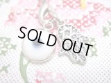 【ＳＯＬＤ　ＯＵＴ　ありがとうございました！】（イスラエル・トルコ）ハムサ・イーブルアイ携帯ストラップ（白・シルバー）