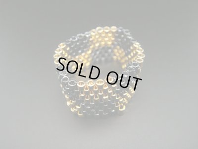 画像1: 【ＳＯＬＤ　ＯＵＴ　ありがとうございました！】（ギリシャ）市松模様ビーズリング