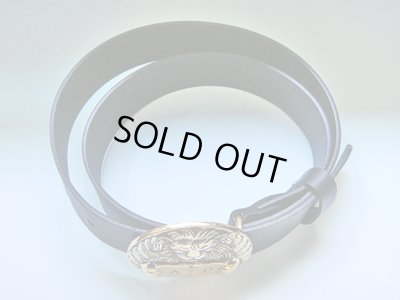 画像2: 【ＳＯＬＤ　ＯＵＴ　ありがとうございました！】【５周年半額セール！】（ギリシャ雑貨）アレキサンダー大王のシンボル「ライオン」バックルベルト【ゆうパック】【定価９８００円】