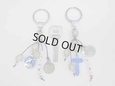 画像2: 【ＳＯＬＤ　ＯＵＴ　ありがとうございました！】【お客様の声あり♪】＼ラスト１つです！／【ギリシャ神話】（ギリシャアクセサリー）ＡＴＨＥＮＳキーチェーン（キーホルダー）（クロス・イルカ）