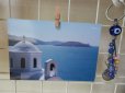画像1: 【ＳＯＬＤ　ＯＵＴ　ありがとうございました！】【お客様の声あり♪】（ギリシャ雑貨）ギリシャの風景『エーゲ海と白い教会』ポストカード（絵はがき）３枚セット (1)