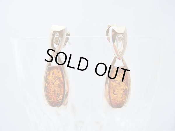 画像1: 【ＳＯＬＤ　ＯＵＴ　ありがとうございました！】【定価６１００円】（ギリシャ）琥珀ピアス