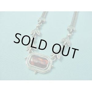 画像: 【ＳＯＬＤ　ＯＵＴ　ありがとうございました！】（ギリシャ）ビザンチン風・琥珀のネックレス