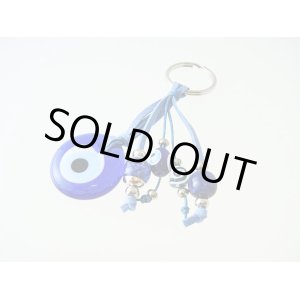 画像: 【ＳＯＬＤ　ＯＵＴ　ありがとうございました！】（ギリシャアクセサリー）イーブルアイ（ナザールボンジュウ）と渦巻き模様のキーチェーン