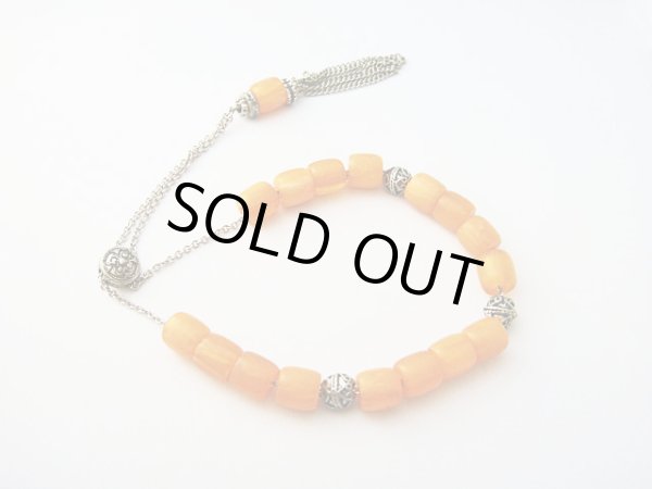 画像1: 【ＳＯＬＤ　ＯＵＴ　ありがとうございました！】【楽天ランキング受賞！】（ギリシャ雑貨）オレンジビーズ・コンボロイ