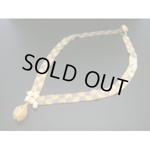 画像: 【ＳＯＬＤ　ＯＵＴ　ありがとうございました！】（ギリシャ）市松模様ビーズネックレス