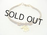 画像: 【ＳＯＬＤ　ＯＵＴ　ありがとうございました！】【定価2400円】（イスラエル）ハムサレザーブレスレット（ベージュ）