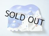 画像: 【ＳＯＬＤ　ＯＵＴ　ありがとうございました！】【お客様の声あり♪】（ギリシャ雑貨）マグネット付き立体画・サントリーニ島の教会【ハンドペイント♪】