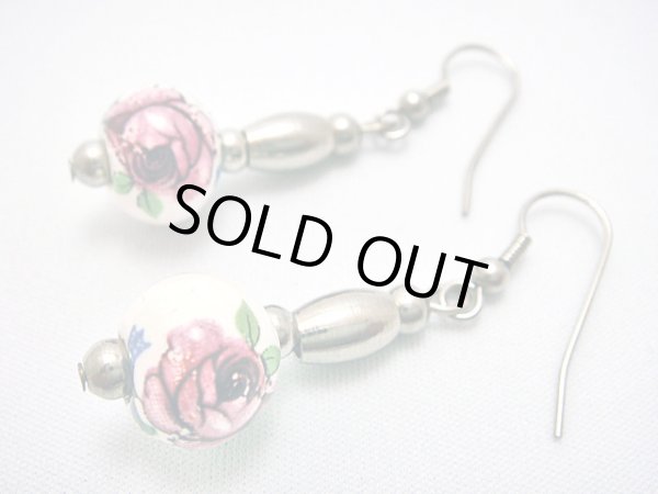 画像1: 【ＳＯＬＤ　ＯＵＴ　ありがとうございました！】（ギリシャ）ミコノス・ビーズピアス（白）