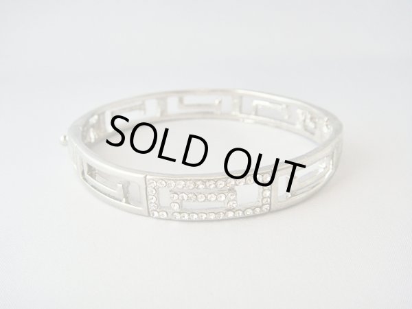 画像1: 【ＳＯＬＤ　ＯＵＴ　ありがとうございました！】【メンズ＆レディース】（ギリシャアクセサリー）メアンドロスバングル（シルバー）