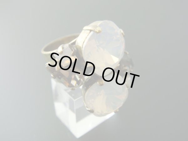 画像1: 【ＳＯＬＤ　ＯＵＴ　ありがとうございました！】（ギリシャ）スワロフスキー・キラキラリング