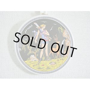 画像: 【ＳＯＬＤ　ＯＵＴ　ありがとうございました！】（ギリシャ雑貨）タイルの壁飾り（コースター）狩りの女神アルテミス