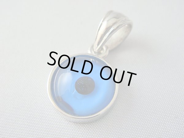 画像1: 【ＳＯＬＤ　ＯＵＴ　ありがとうございました！】【楽天ランキング受賞！】（ギリシャアクセサリー）イーブルアイ（ナザールボンジュウ）シルバー９２５ペンダントトップＡ