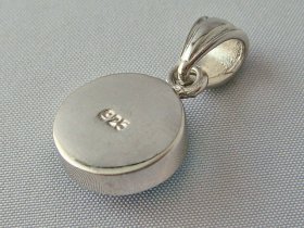 画像: 【ＳＯＬＤ　ＯＵＴ　ありがとうございました！】【楽天ランキング受賞！】（ギリシャアクセサリー）イーブルアイ（ナザールボンジュウ）シルバー９２５ペンダントトップＡ