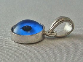 画像: 【ＳＯＬＤ　ＯＵＴ　ありがとうございました！】【楽天ランキング受賞！】（ギリシャアクセサリー）イーブルアイ（ナザールボンジュウ）シルバー９２５ペンダントトップＡ