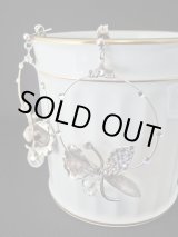 画像: 【ＳＯＬＤ　ＯＵＴ　ありがとうございました！】【お客様の声あり♪】【ギリシャ神話】（ギリシャアクセサリー）メタルバタフライ（蝶）スワロフスキークリスタルピアス