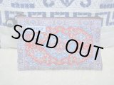 画像: 【ＳＯＬＤ　ＯＵＴ　ありがとうございました！】（ギリシャ雑貨）布製ギリシャ刺繍イーブルアイ（ナザールボンジュウ）付き小物入れ（赤）