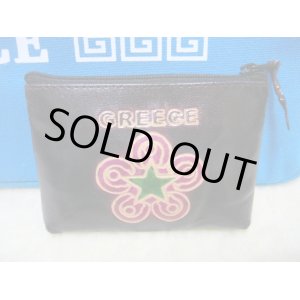 画像: 【ＳＯＬＤ　ＯＵＴ　ありがとうございました！】（ギリシャ雑貨）馬蹄モチーフレザー小物入れ（ダークブラウン）