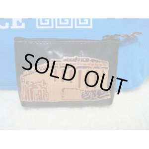 画像: 【ＳＯＬＤ　ＯＵＴ　ありがとうございました！】【ギリシャ神話】（ギリシャ雑貨）パルテノン神殿レザー小物入れ（黒）