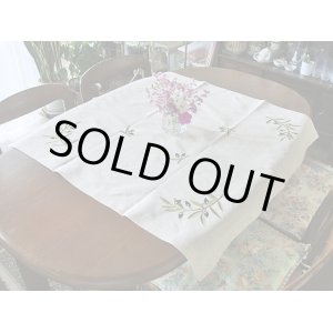 画像: 【ＳＯＬＤ　ＯＵＴ　ありがとうございました！】【お客様の声あり♪】【ゆうパック】（ギリシャ雑貨）オリーブ刺繍テーブルクロス【ギリシャ神話】