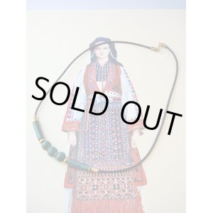 画像: 【ＳＯＬＤ　ＯＵＴ　ありがとうございました！】（ギリシャアクセサリー）『ギリシャの歴史』セラミックネックレス（グリーン）