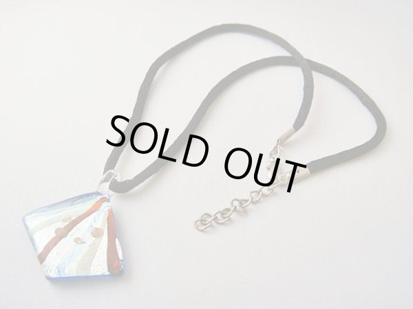 画像1: 【ＳＯＬＤ　ＯＵＴ　ありがとうございました！】【５周年半額セール！】（ギリシャアクセサリー）ムラノ（ベネチアン）ガラスネックレス【定価３１００円】