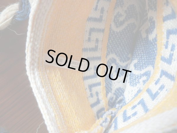 画像3: 【ＳＯＬＤ　ＯＵＴ　ありがとうございました！】（ギリシャ雑貨）メアンドロス模様・アンフォラ・ポシェット（小・白・中黄色）