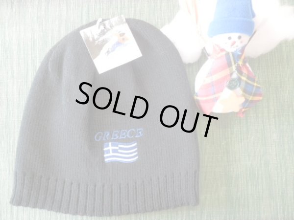 画像2: 【ＳＯＬＤ　ＯＵＴ　ありがとうございました！】＼＼ホワイトデー（*^_^*）半額！セール／／（ギリシャ雑貨）ニット帽・ＧＲＥＥＣＥ【定価１２００円】【メンズ＆レディース】