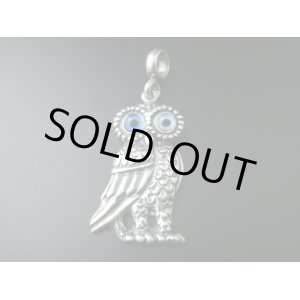 画像: 【ＳＯＬＤ　ＯＵＴ　ありがとうございました！】【知恵の象徴】（ギリシャアクセサリー）ふくろうシルバー９２５ペンダントトップ【アウトレット】