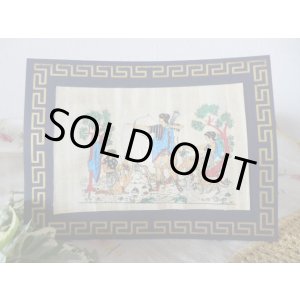 画像: 【ＳＯＬＤ　ＯＵＴ　ありがとうございました！】【ギリシャ神話】（ギリシャ雑貨）狩猟の女神アルテミスのパピルス【メアンドロス模様】