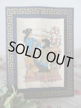 画像: 【ＳＯＬＤ　ＯＵＴ　ありがとうございました！】【ギリシャ神話】（ギリシャ雑貨）酒の神ディオニュソスのパピルス【メアンドロス模様】