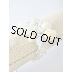 画像: 【ＳＯＬＤ　ＯＵＴ　ありがとうございました！】【お客様の声あり♪】（ギリシャアクセサリー）スワロフスキークリスタル・淡水パール・バラのブレスレット