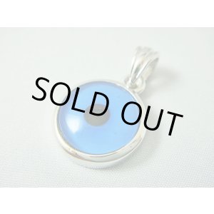 画像: 【ＳＯＬＤ　ＯＵＴ　ありがとうございました！】（ギリシャアクセサリー）メガロ（大きい）イーブルアイ（ナザールボンジュウ）シルバー９２５ペンダントトップ