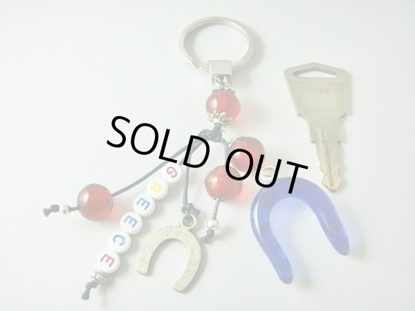 画像2: 【ＳＯＬＤ　ＯＵＴ　ありがとうございました！】（ギリシャアクセサリー）イーブルアイ（ナザールボンジュウ）と馬蹄・ＧＲＥＥＣＥキーチェーン（キーホルダー）