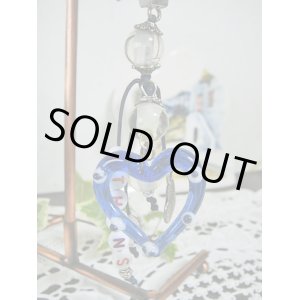 画像: 【ＳＯＬＤ　ＯＵＴ　ありがとうございました！】【お客様の声あり♪】（ギリシャアクセサリー）ＡＴＨＥＮＳ・ハート・イーブルアイ（ナザールボンジュウ）・渦巻き模様キーチェーン（キーホルダー）Ａ