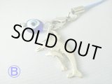 画像: 【ＳＯＬＤ　ＯＵＴ　ありがとうございました！】【お客様の声あり♪】【ギリシャ神話】（ギリシャアクセサリー）イーブルアイ（ナザールボンジュウ）・親子ドルフィン（イルカ）携帯ストラップ