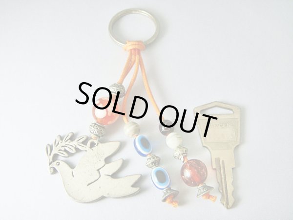 画像3: 【ＳＯＬＤ　ＯＵＴ　ありがとうございました！】【お客様の声あり♪】【ギリシャ神話】（ギリシャアクセサリー）イーブルアイ（ナザールボンジュウ）・平和の象徴ハトのキーチェーン（キーホルダー）