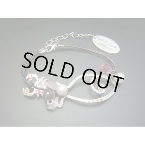 画像: 【ＳＯＬＤ　ＯＵＴ　ありがとうございました！】（ギリシャアクセサリー）スワロフスキー・お魚ブレスレット（ピンク）Ａ