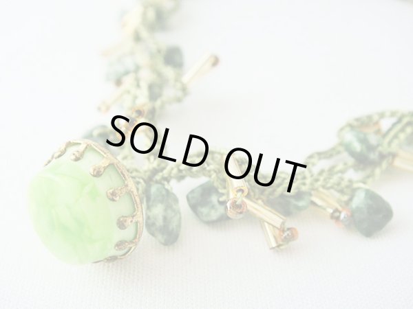 画像1: 【ＳＯＬＤ　ＯＵＴ　ありがとうございました！】（ギリシャ）めのうレースネックレス