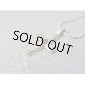 画像: 【ＳＯＬＤ　ＯＵＴ　ありがとうございました！】（ギリシャ）ビザンチン風ガーネットクロスペンダントトップ