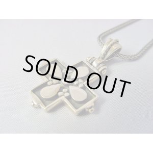 画像: 【ＳＯＬＤ　ＯＵＴ　ありがとうございました！】（ギリシャ）クローバー・シルバークロスペンダントトップ