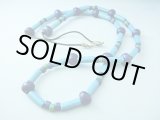 画像: 【ＳＯＬＤ　ＯＵＴ　ありがとうございました！】【定価３９００円】（ギリシャアクセサリー）ミコノス・セラミックビーズネックレス（青・水色）