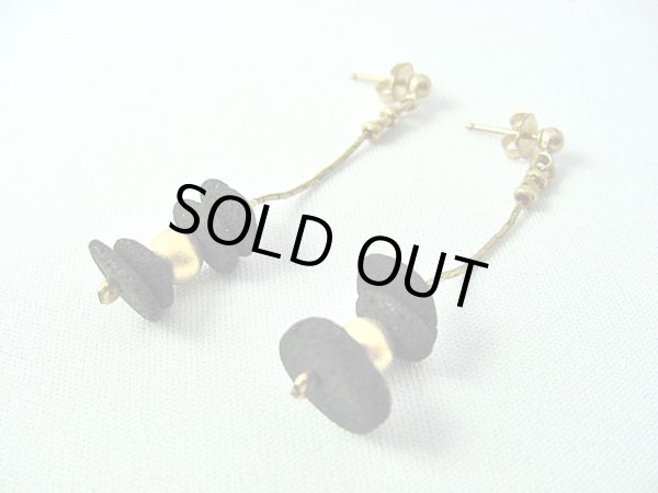 画像1: 【ＳＯＬＤ　ＯＵＴ　ありがとうございました！】【定価1000円】（イスラエル）ブラックバタフライズピアス