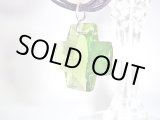 画像: 【ＳＯＬＤ　ＯＵＴ　ありがとうございました！】（ギリシャ）クリスタルクロスネックレス（グリーン）