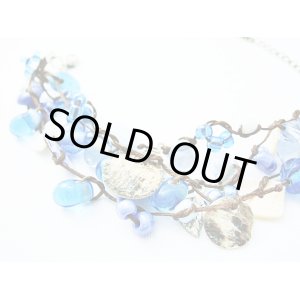 画像: 【ＳＯＬＤ　ＯＵＴ　ありがとうございました！】【定価２８００円】（トルコアクセサリー）カラフルビーズブレスレット（青）